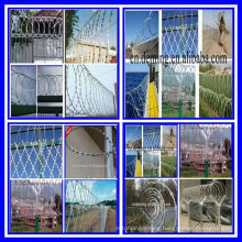 Cross type razor barbed wire mesh fence Stainless steel wire Hardware Iron caltrop High quality with good price